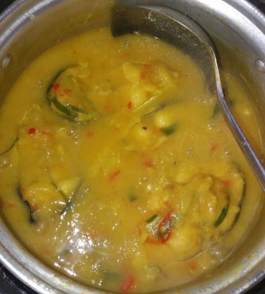 ikan patin masak tempoyak