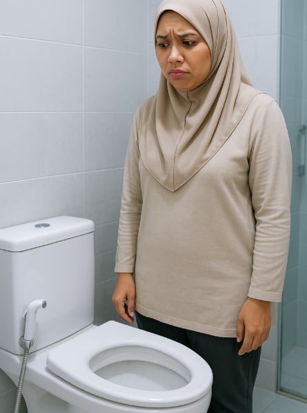 wanita beristinjak