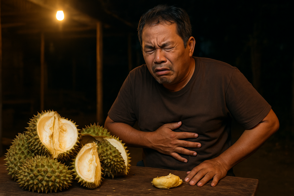 makan durian