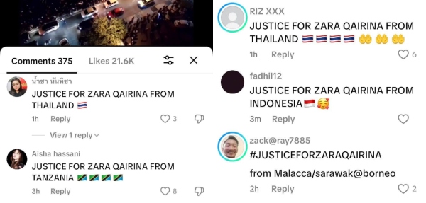 #JusticeforZara