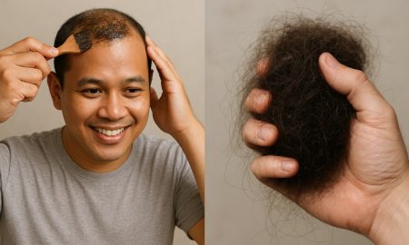 petua rambut banyak gugur