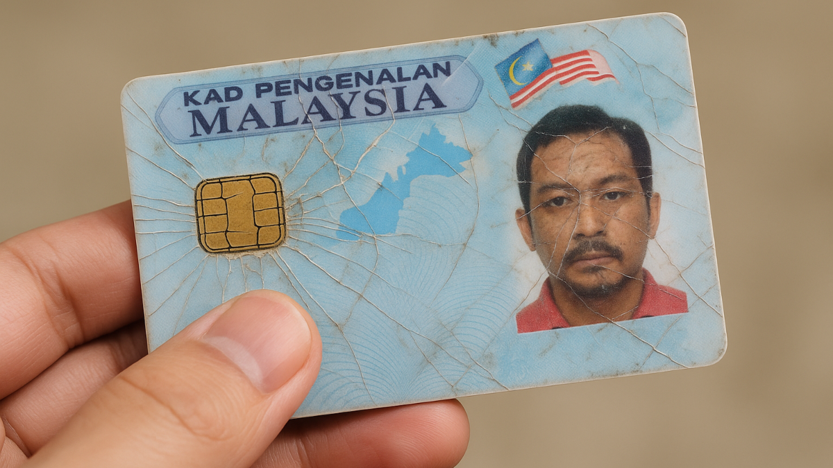 tukar mykad rosak