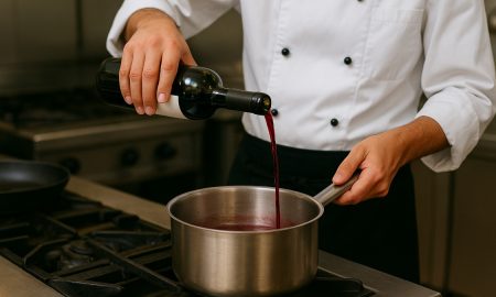 wine dalam masakan