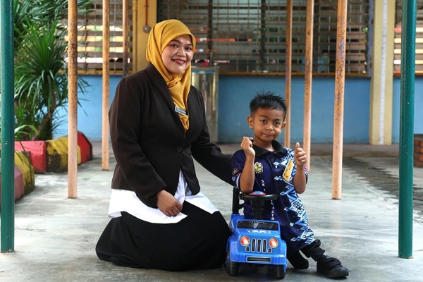 jaga anak OKU