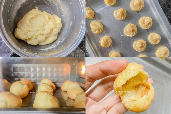 resipi cream puff