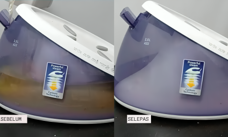 steam iron berkarat