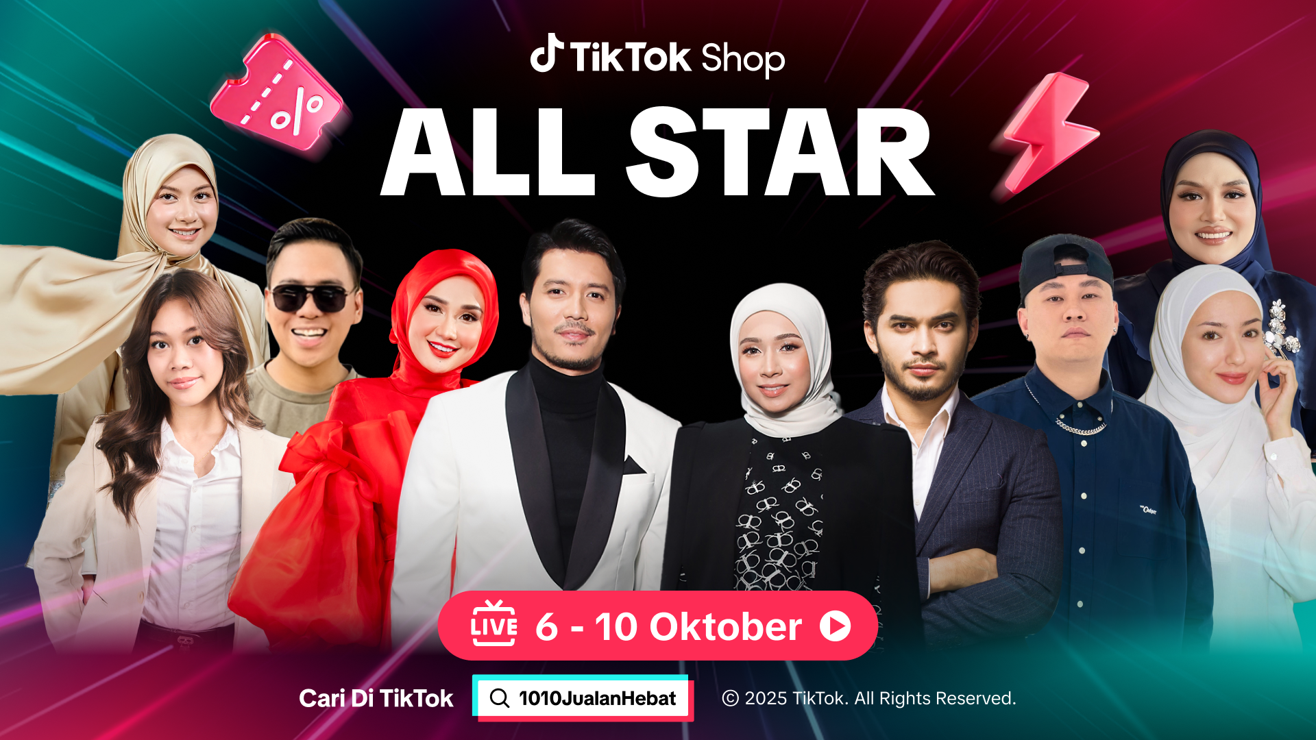 TikTok Shop 10.10 Super Sale