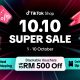 TikTok Shop 10.10 Super Sale