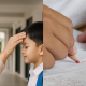 anak pergi sekolah