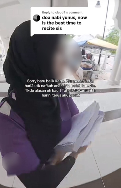 bekas suami enggan bekerjasama