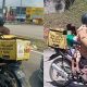 ibu muda penghantar makanan