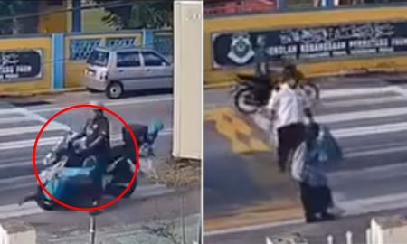 MOTOSIKAL LANGGAR PELAJAR