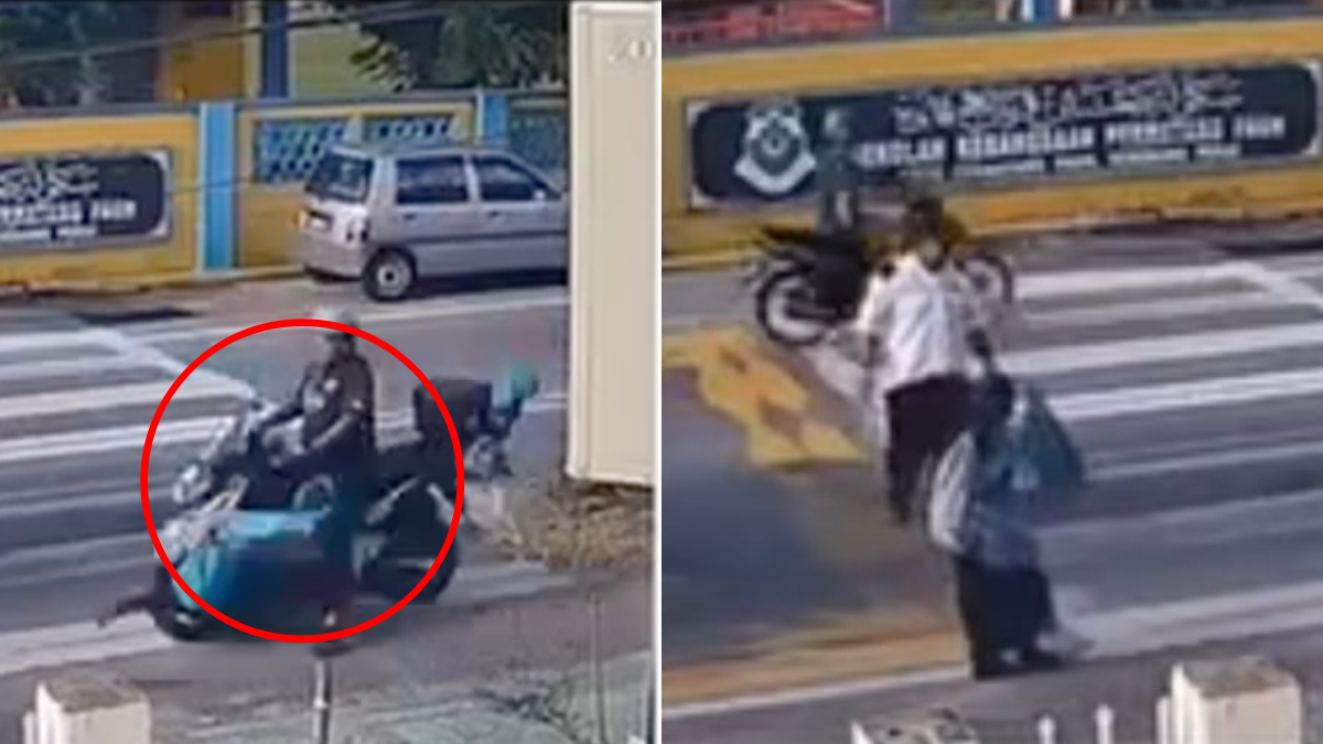 MOTOSIKAL LANGGAR PELAJAR
