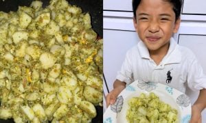 nasi impit goreng