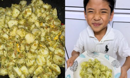 nasi impit goreng