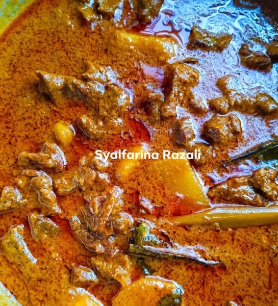 rahsia daging kari sedap