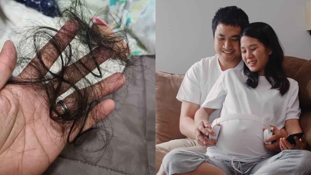 rambut gugur teruk