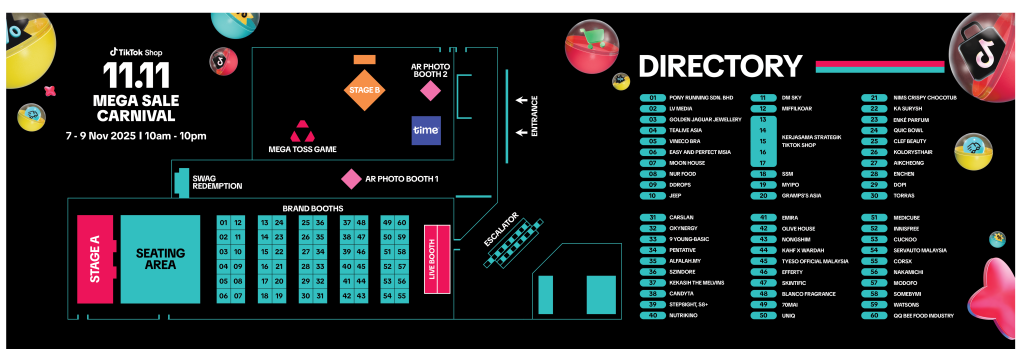 TikTok Shop 11.11 Mega Sale Carnival
