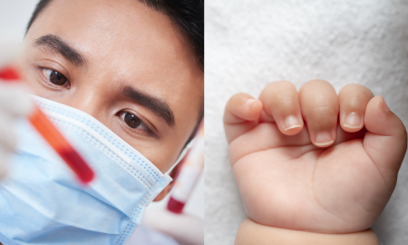 BAYI DIJANGKITI HIV