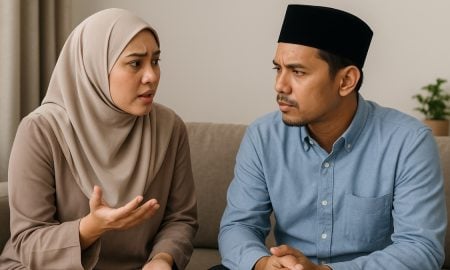 berbual dengan suami