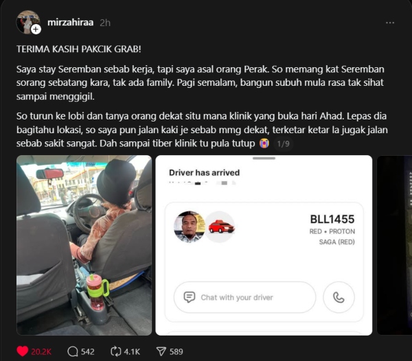 pemandu grab