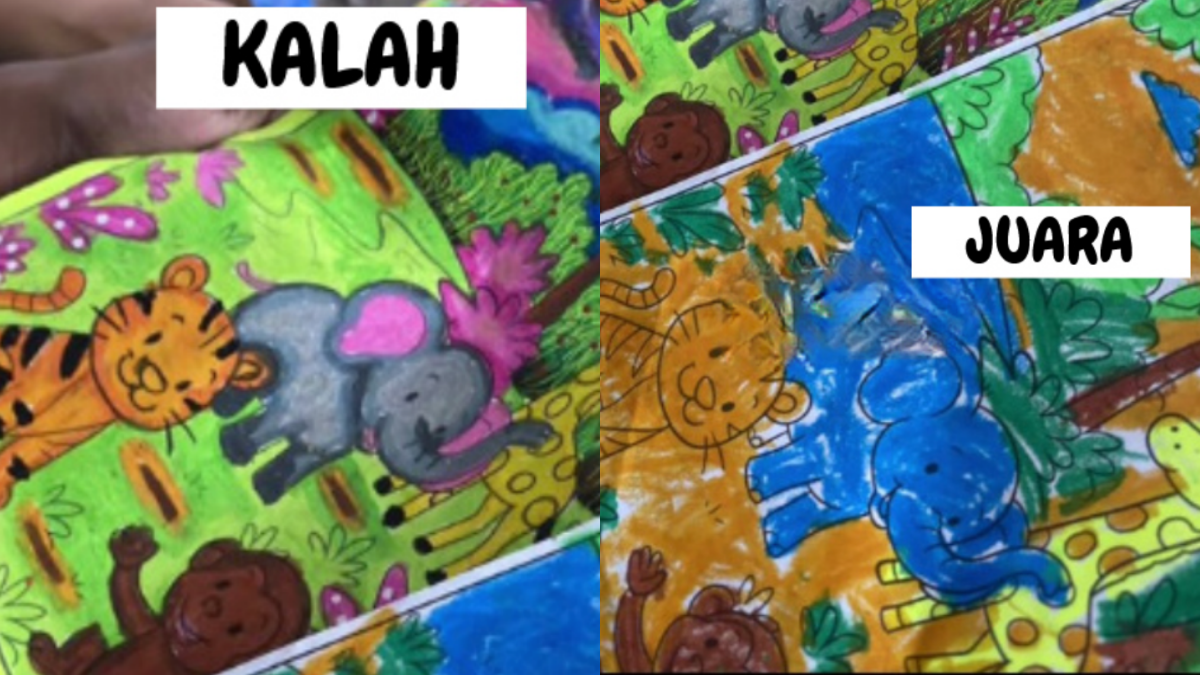 pertandingan mewarna