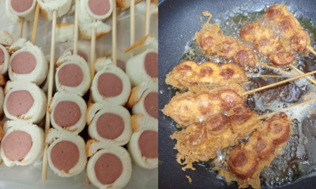 roti sosej gulung