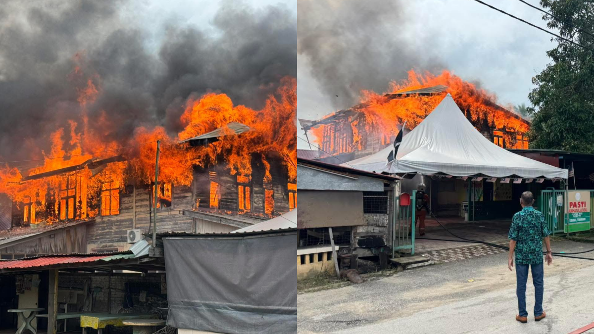 SEKOLAH PASTI TERBAKAR