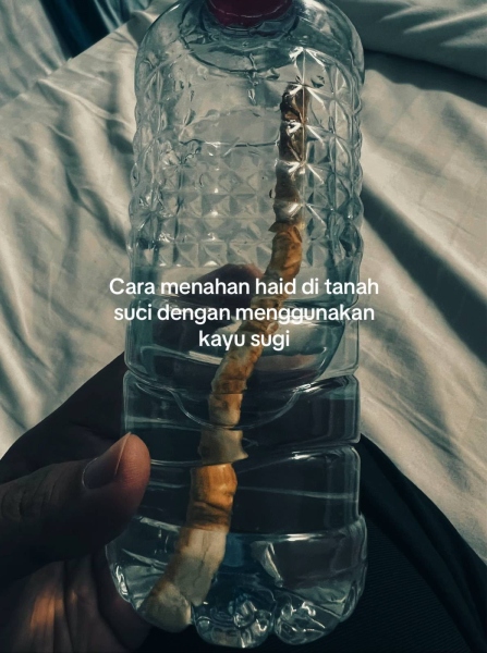 cara hentikan darah haid
