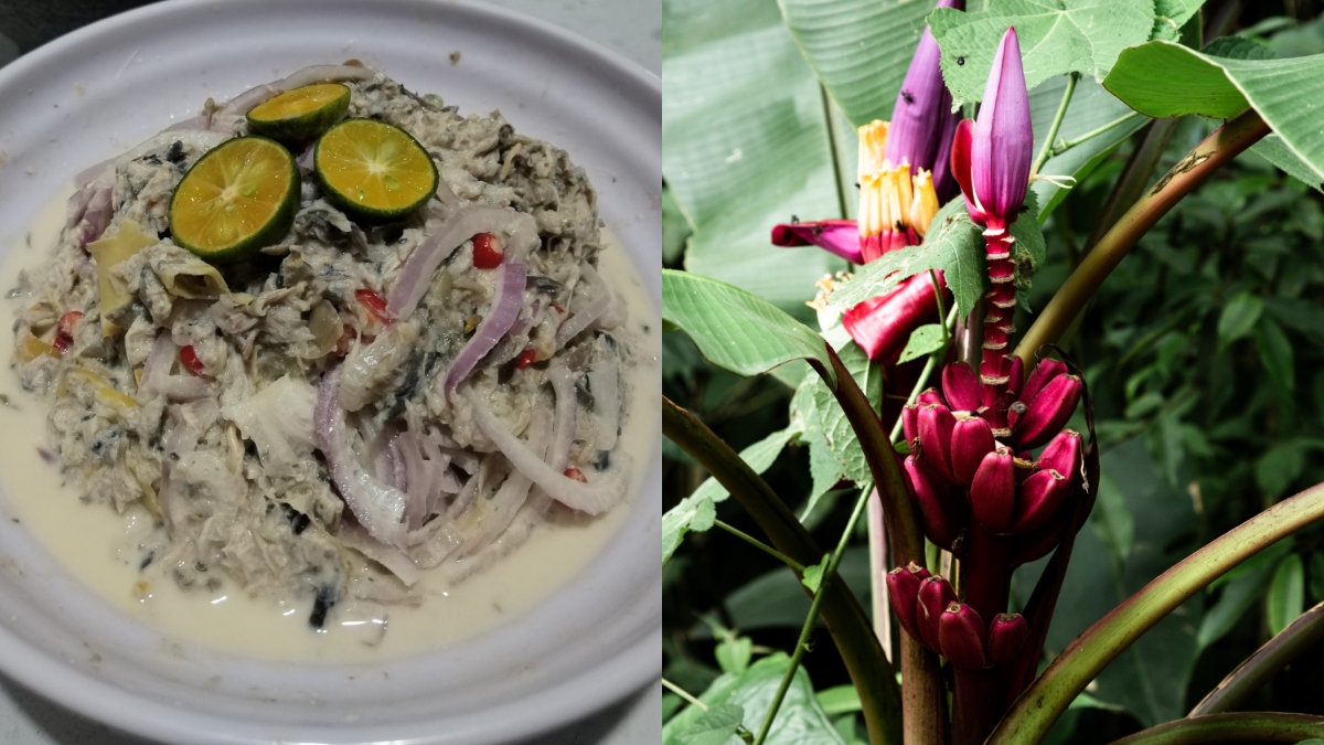 kerabu jantung pisang