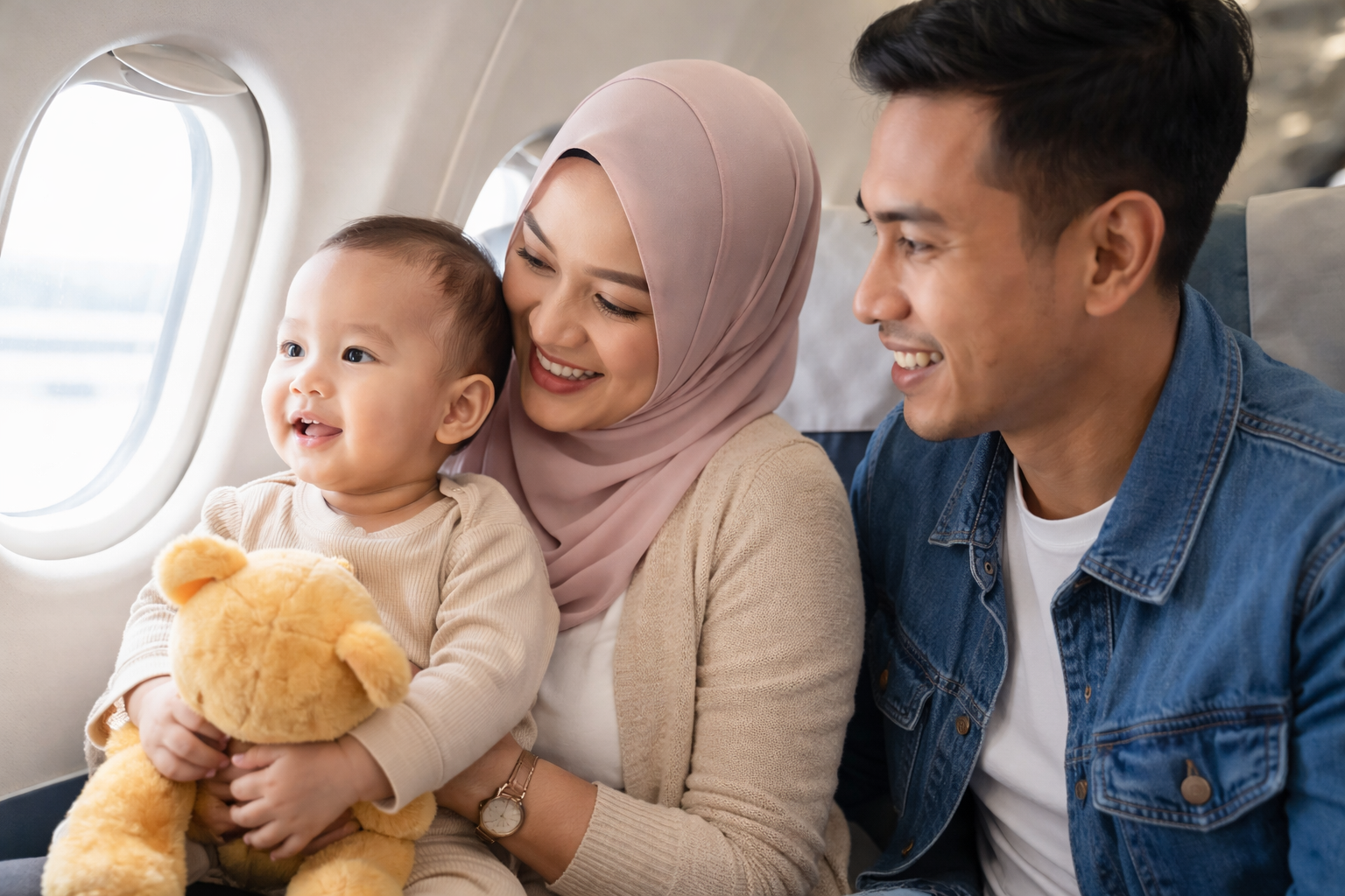 BAWA ANAK NAIK FLIGHT