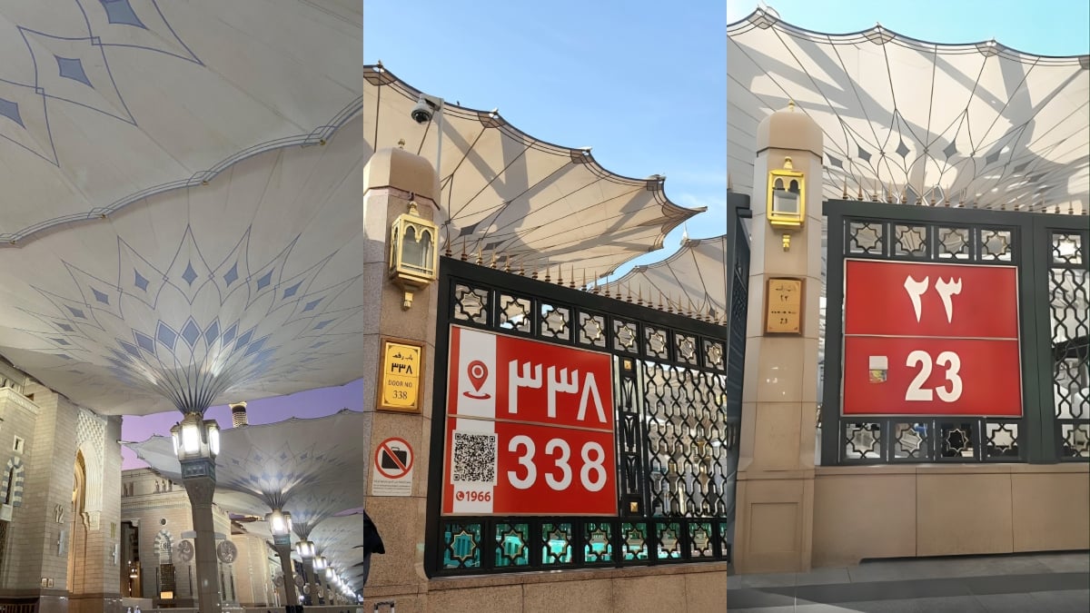 pintu masjid nabawi