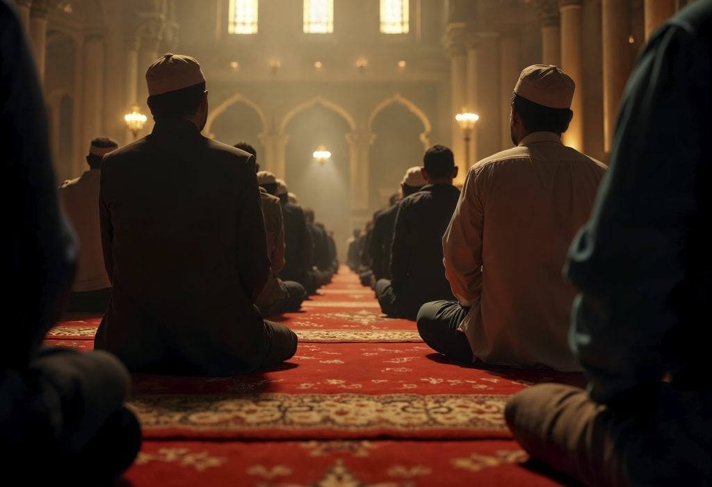 baring ketika azan