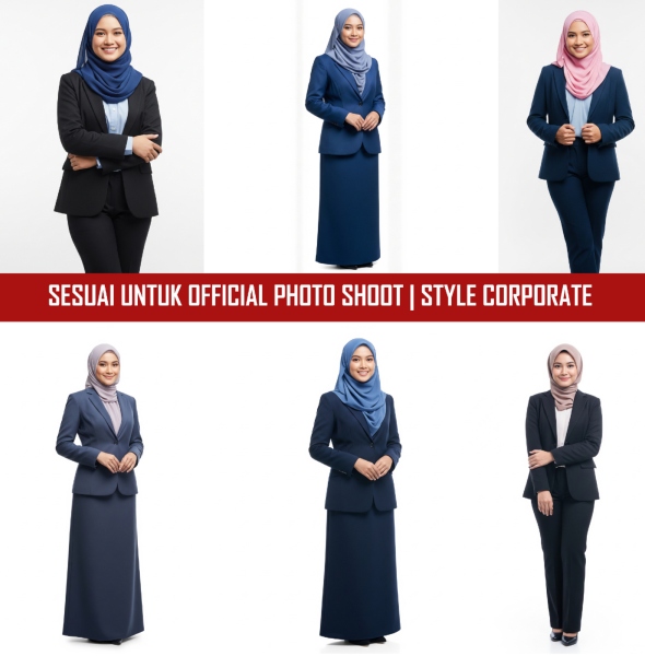 sesi bergambar korporat
