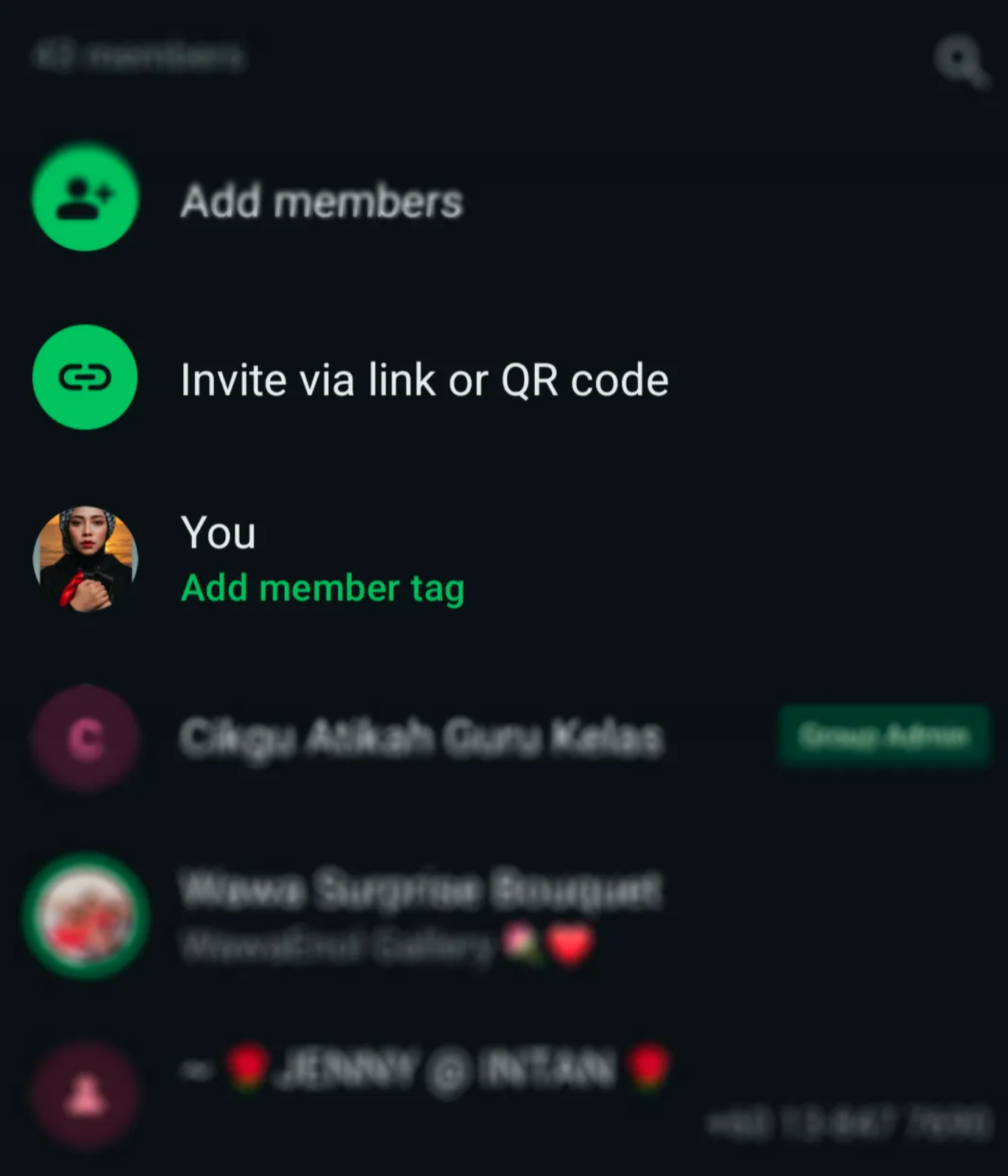TAG NAMA WHATSAPP