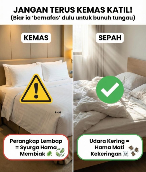 kemas katil