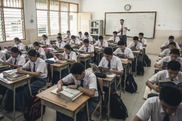 sekolah padat