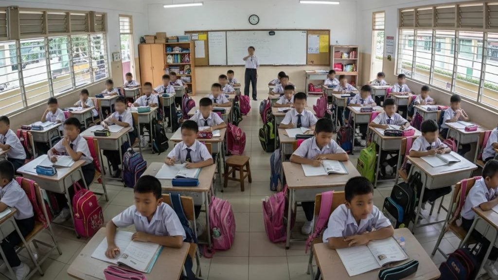 Tular Senarai Sekolah Padat, Sekelas Sampai Ada 58 Murid!