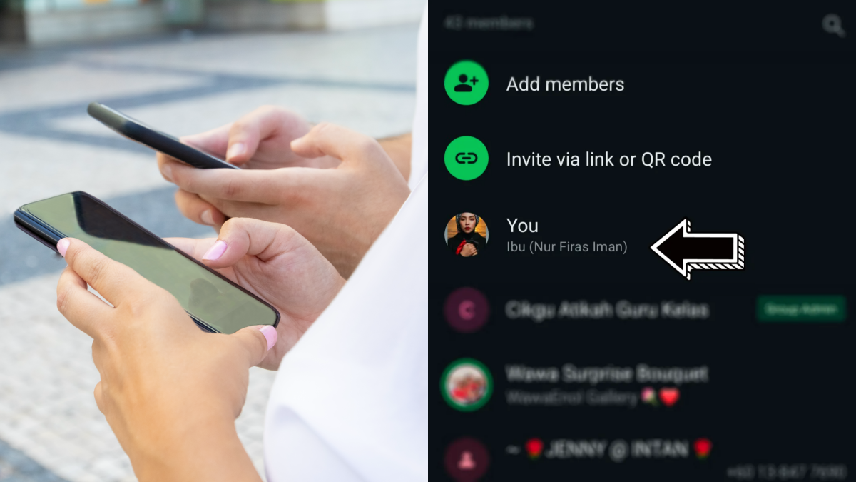 TAG NAMA WHATSAPP