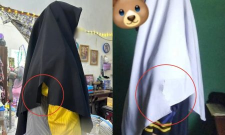 tudung sekolah