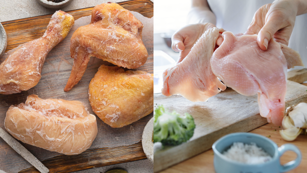 cara defrost ayam