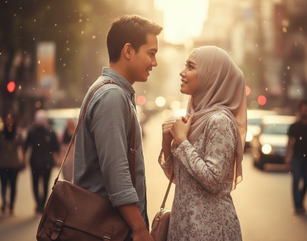 cinta pandang pertama