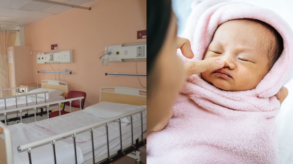 kos bersalin hospital kerajaan