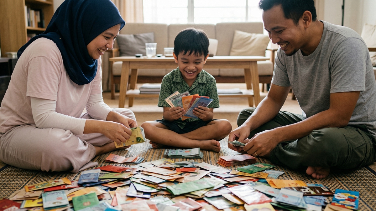 duit raya anak
