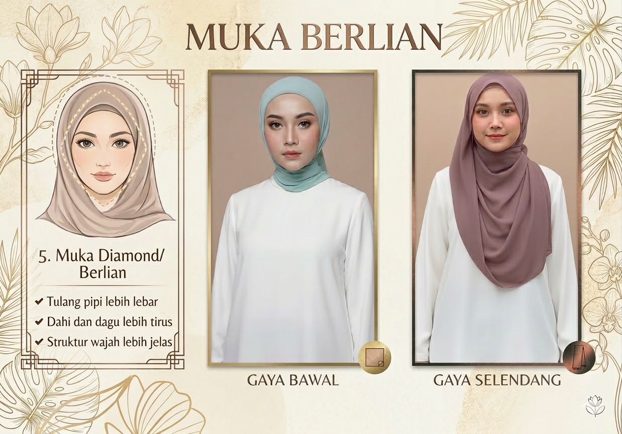 bentuk muka 