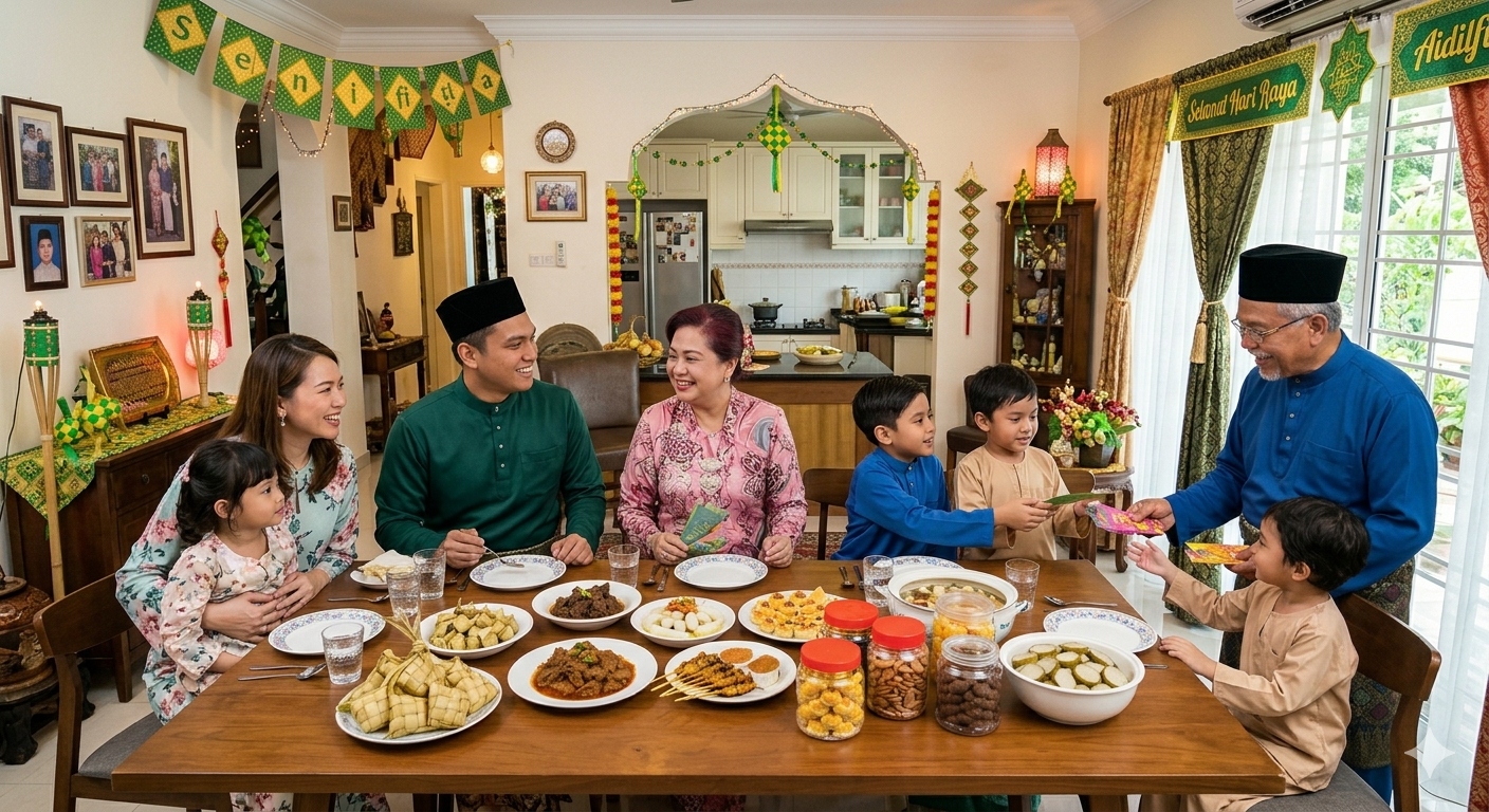 menyambut hari raya