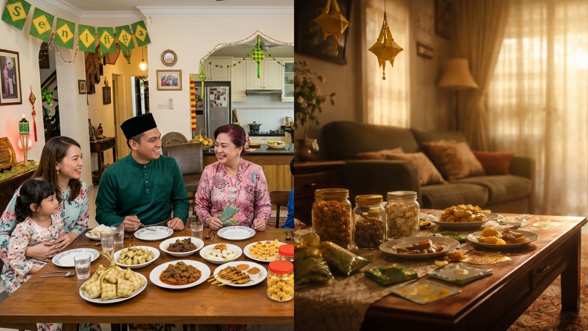 menyambut hari raya