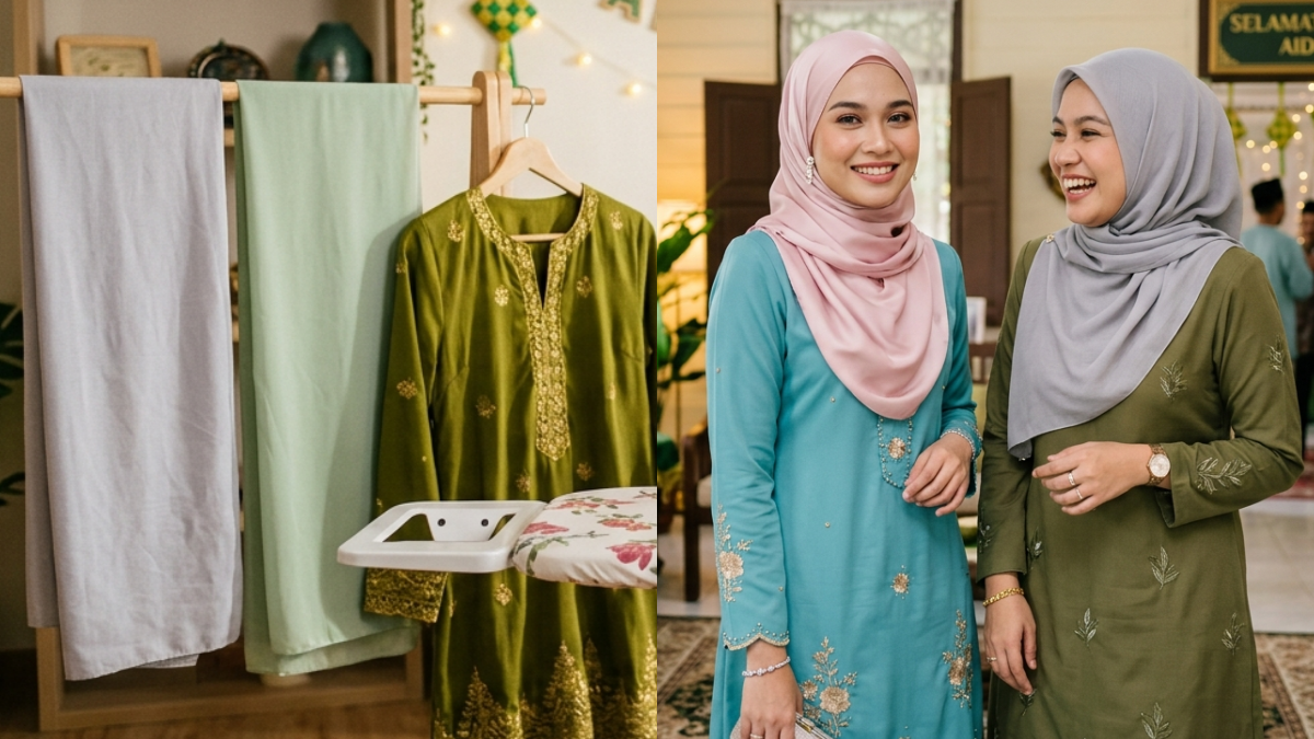 padanan warna tudung