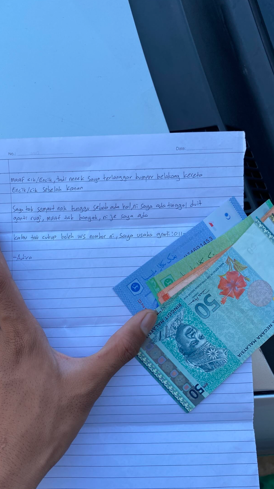KERETA KENA LANGGAR