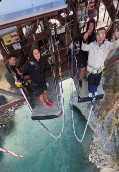 bungee jumping